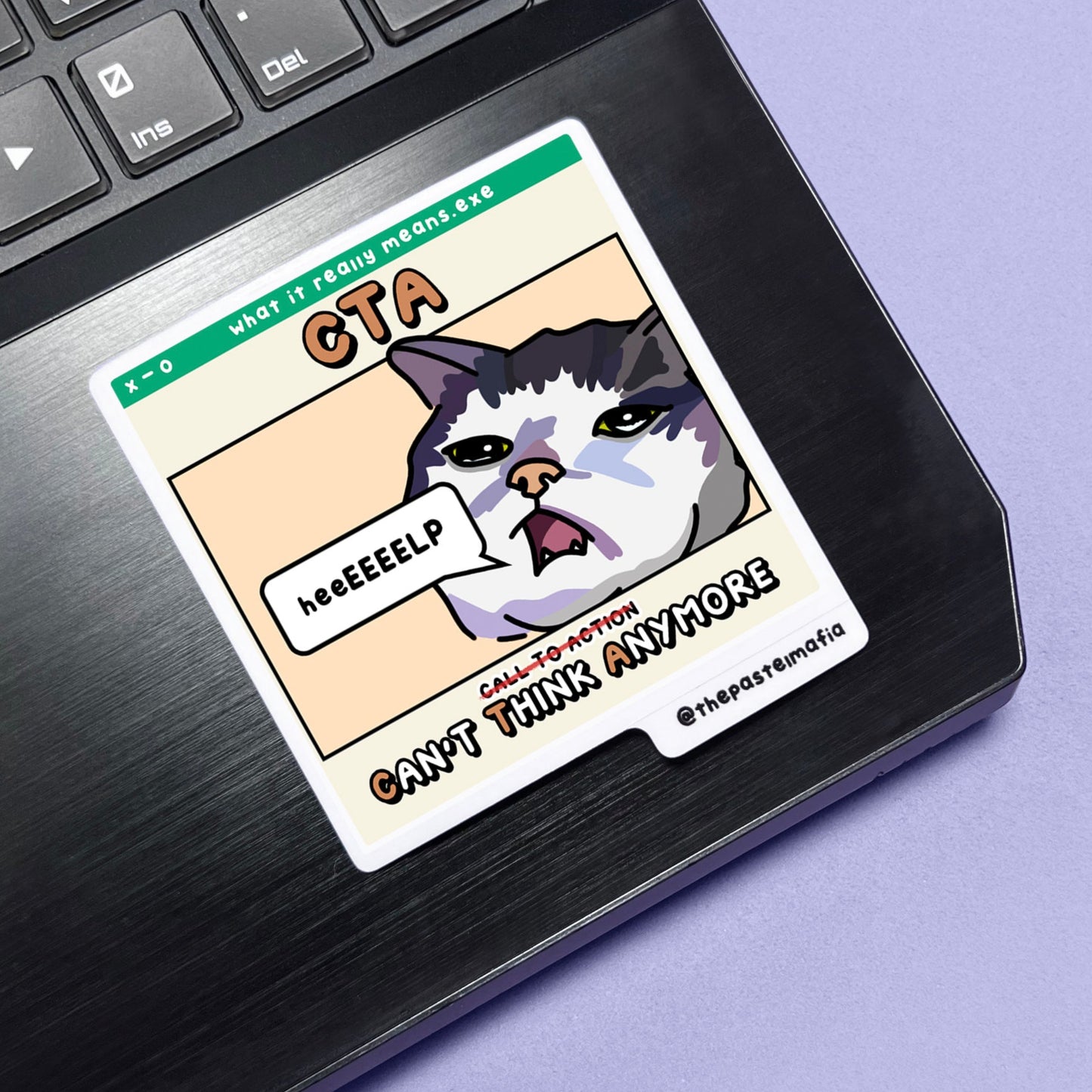 (limited) "CTA" sticker