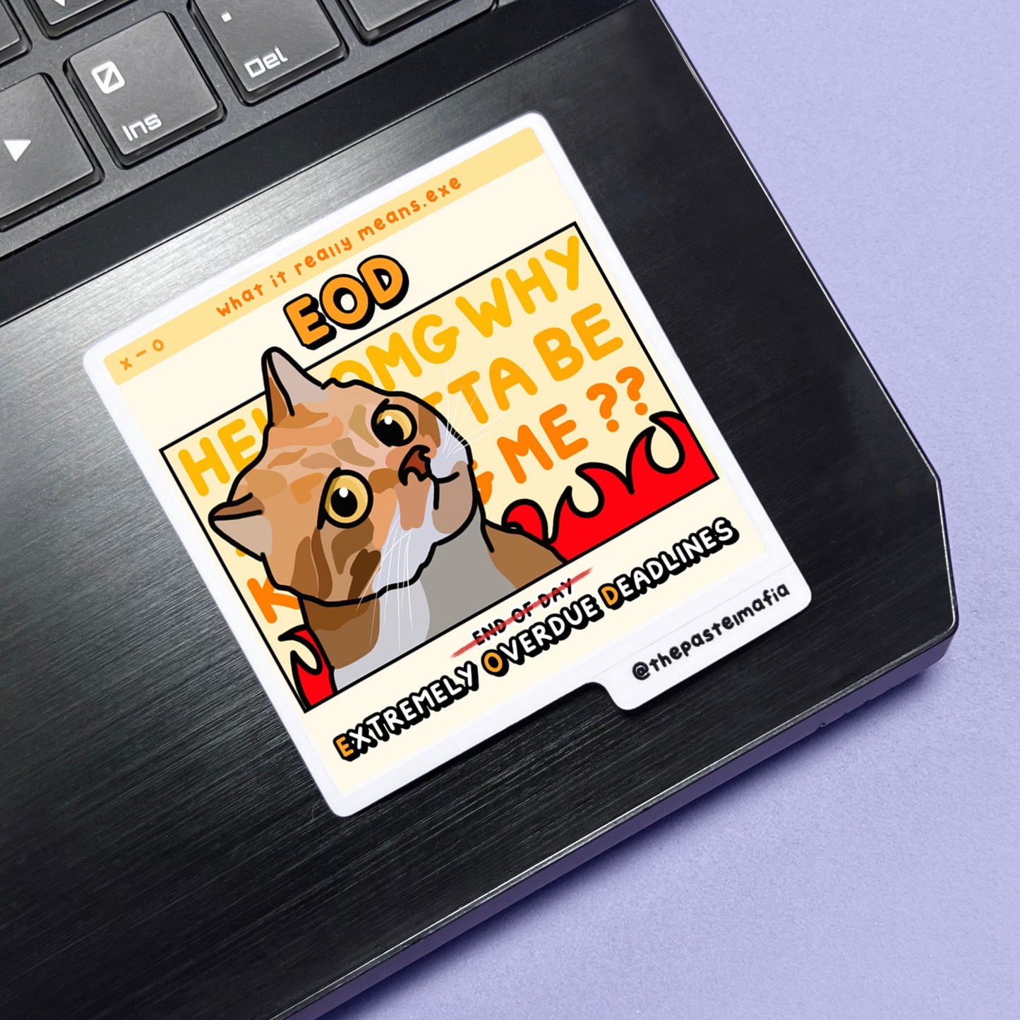 (limited) "EOD" sticker