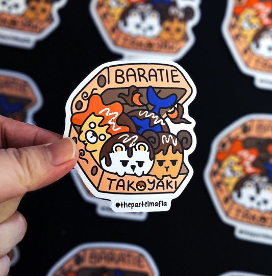 baratie takoyaki sticker