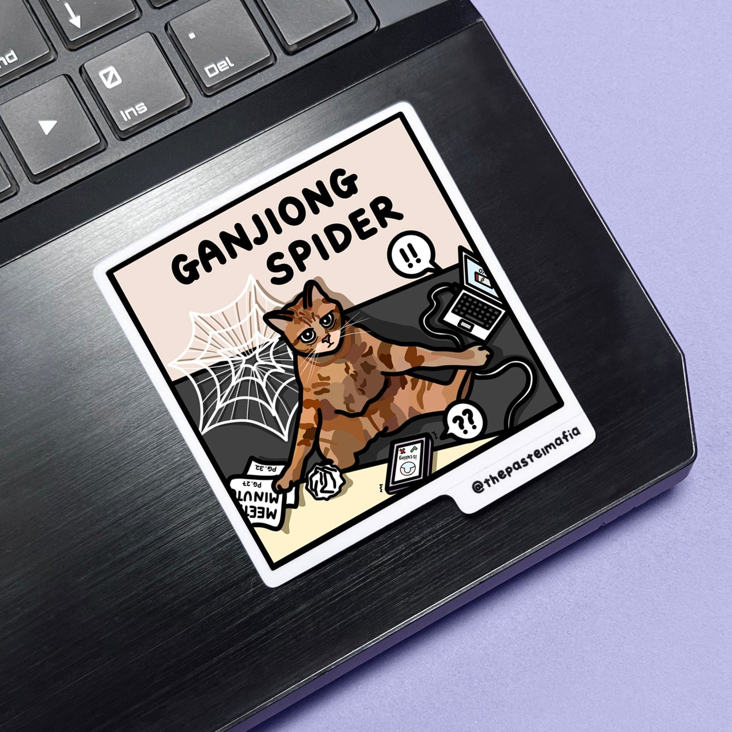 "ganjiong spider" sticker