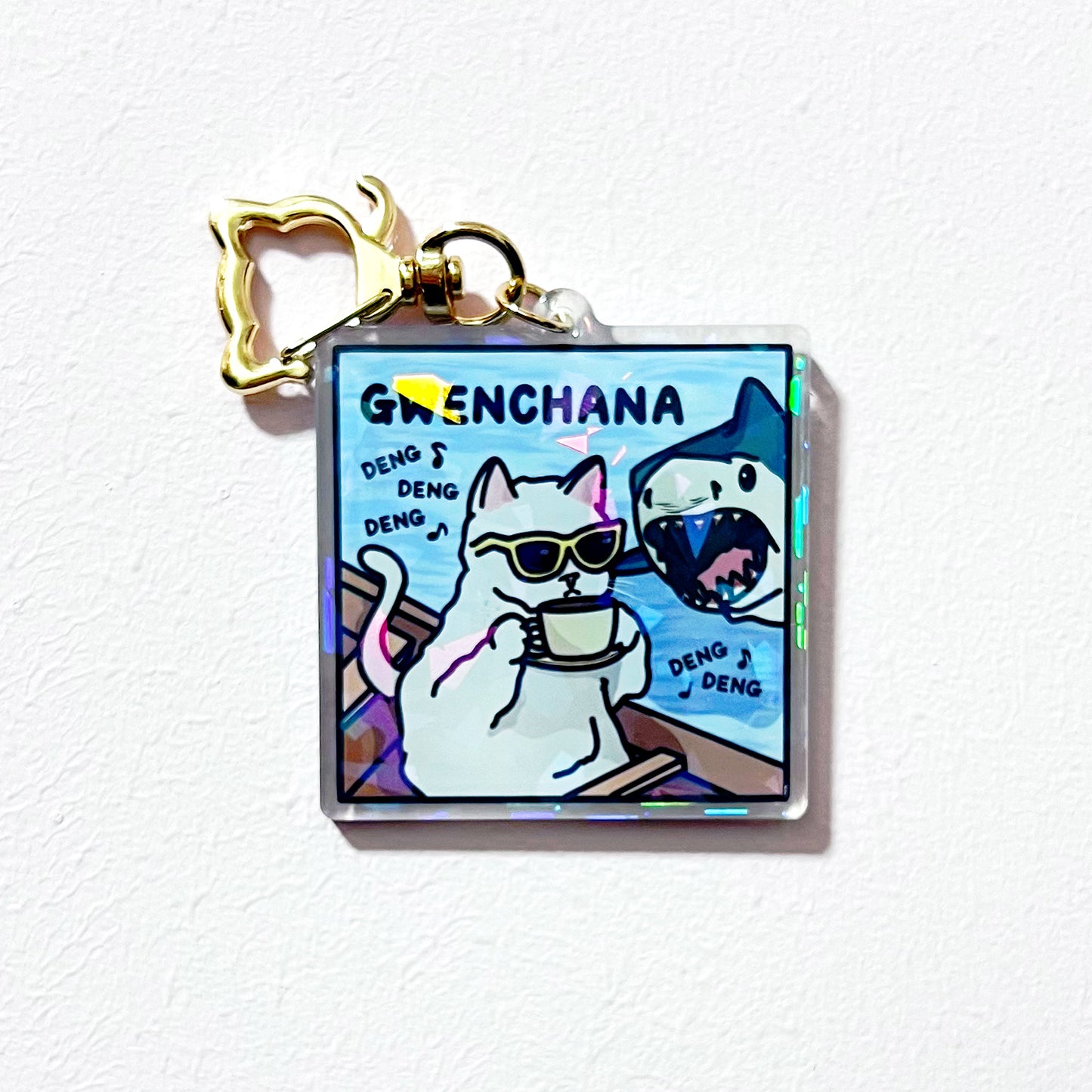 "gwenchana" keychain
