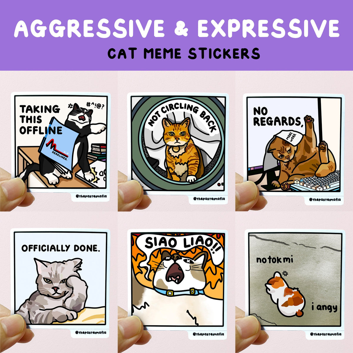 all "aggressive & expressive" series