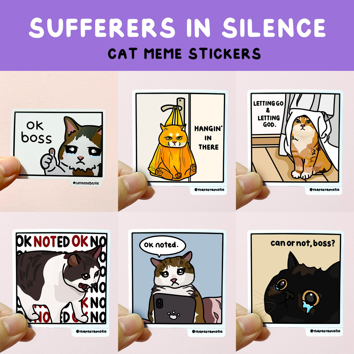 all "sufferers in silence" series
