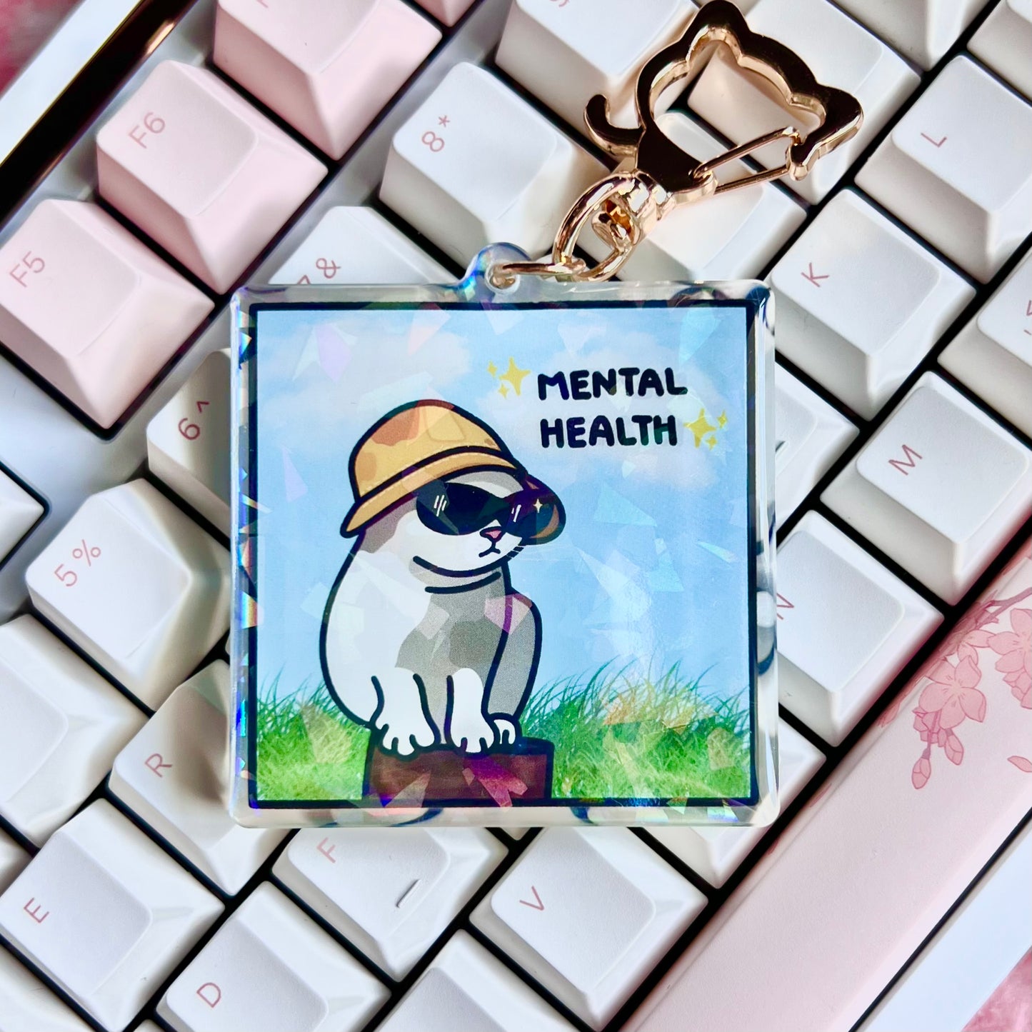 "mental health" keychain