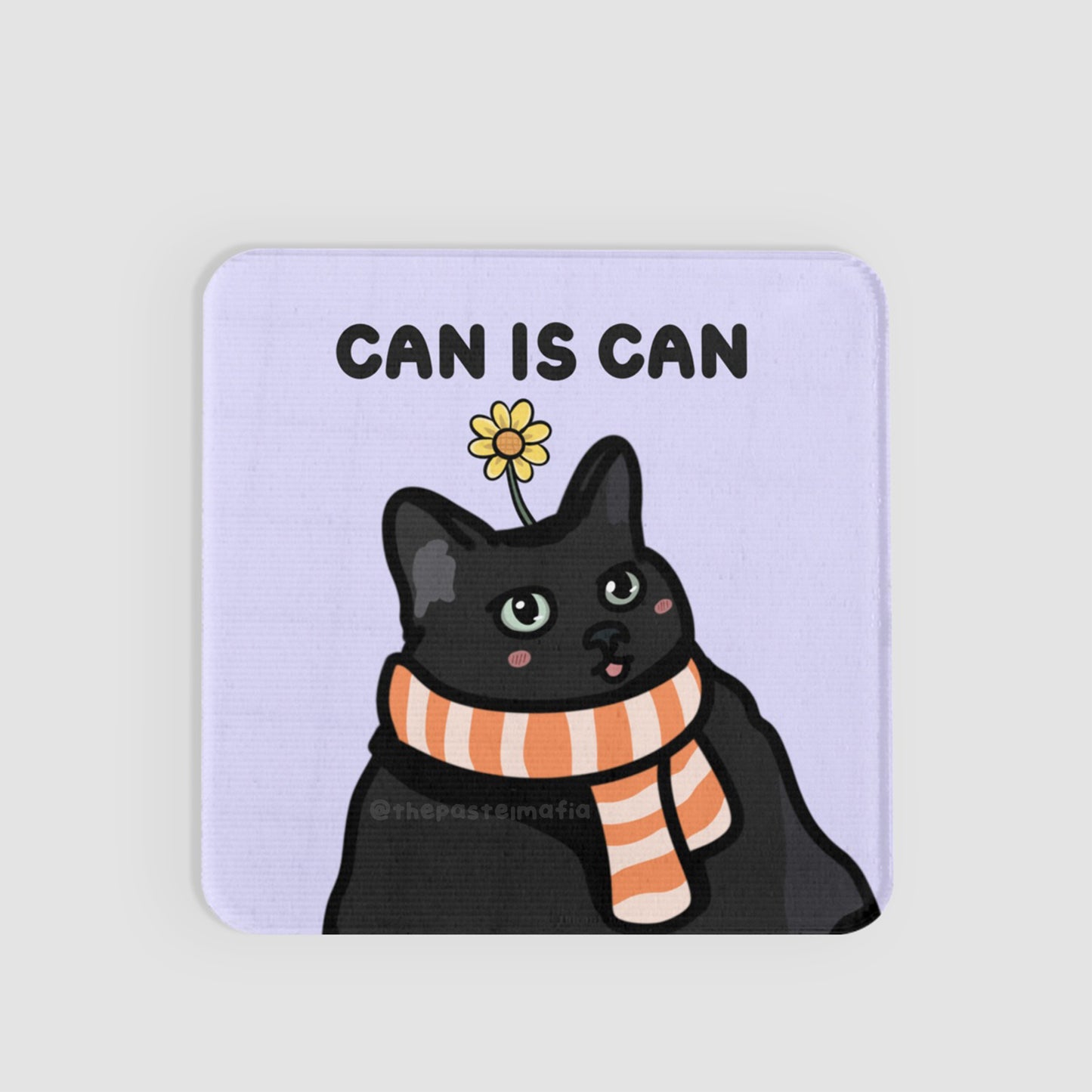 "can is can, until cannot?" lenticular sticker