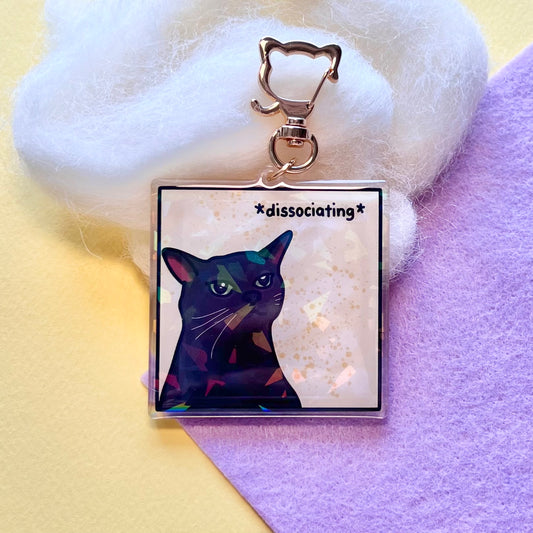 "dissociating" keychain