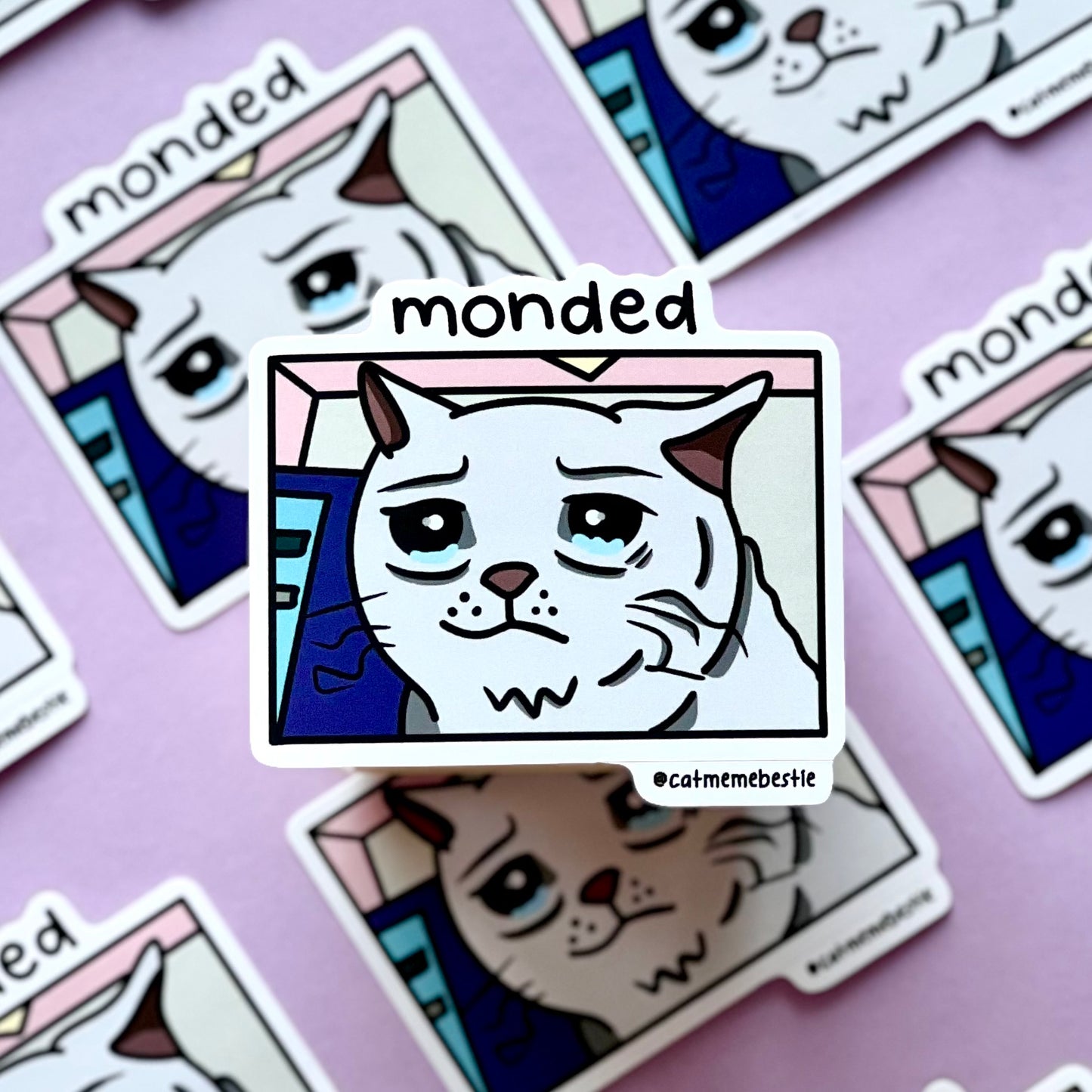 "monded" sticker