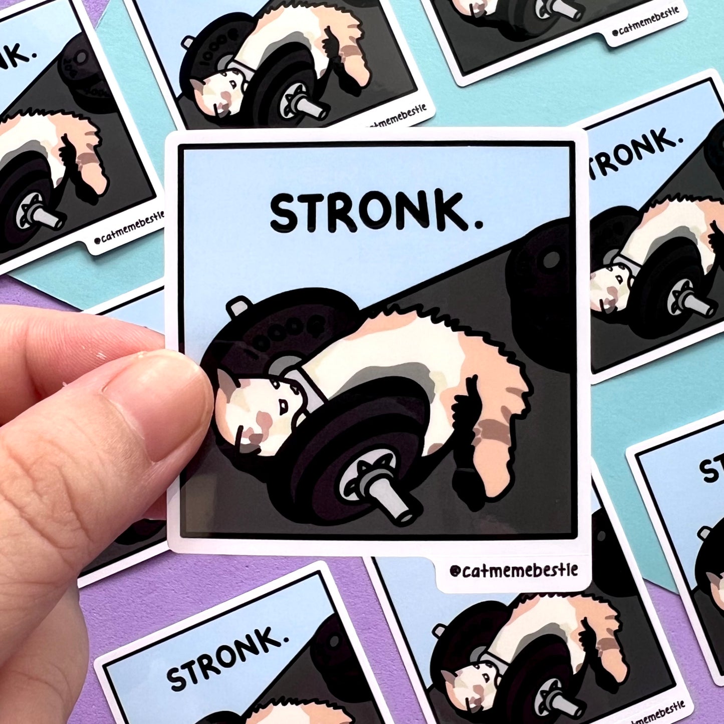 "stronk" sticker