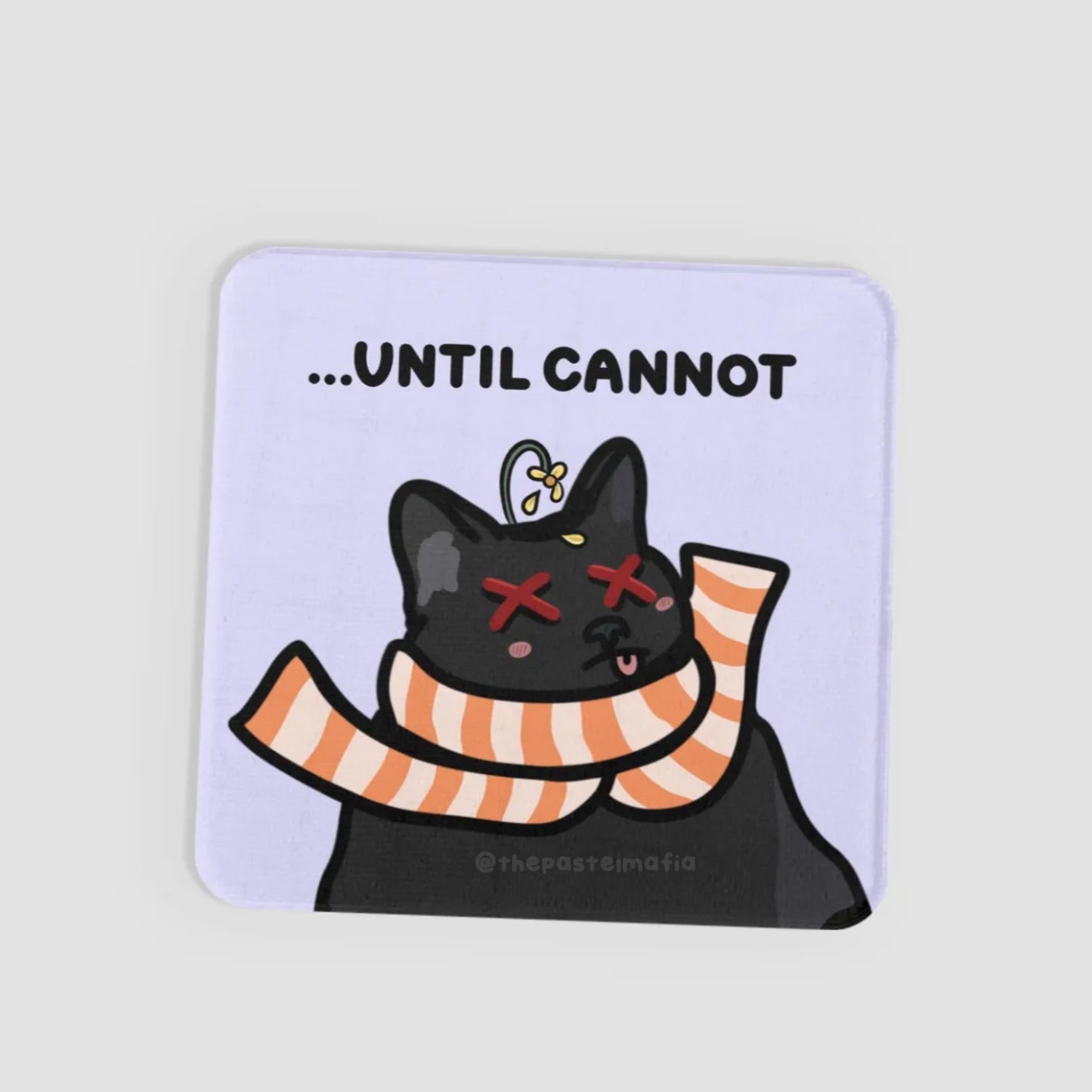 "can is can, until cannot?" lenticular sticker