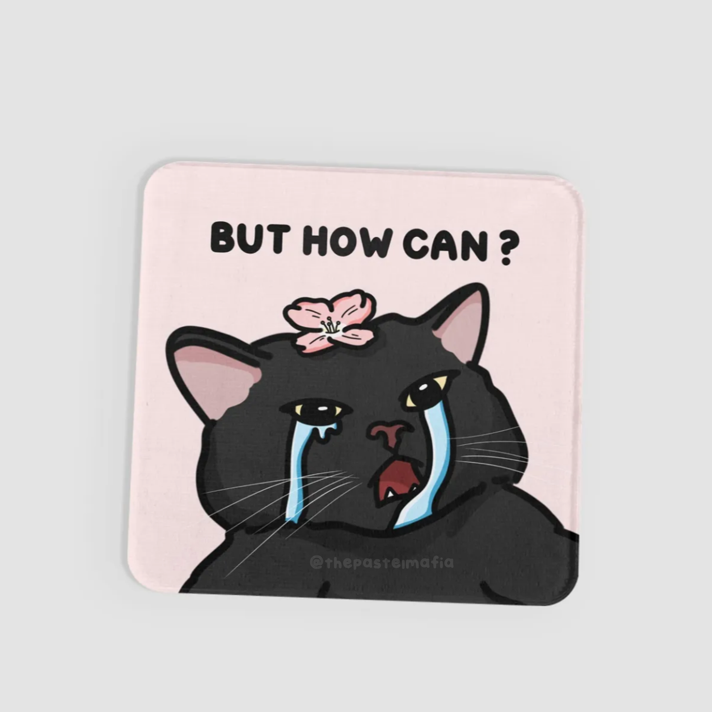 "can is can, but how can?" lenticular sticker