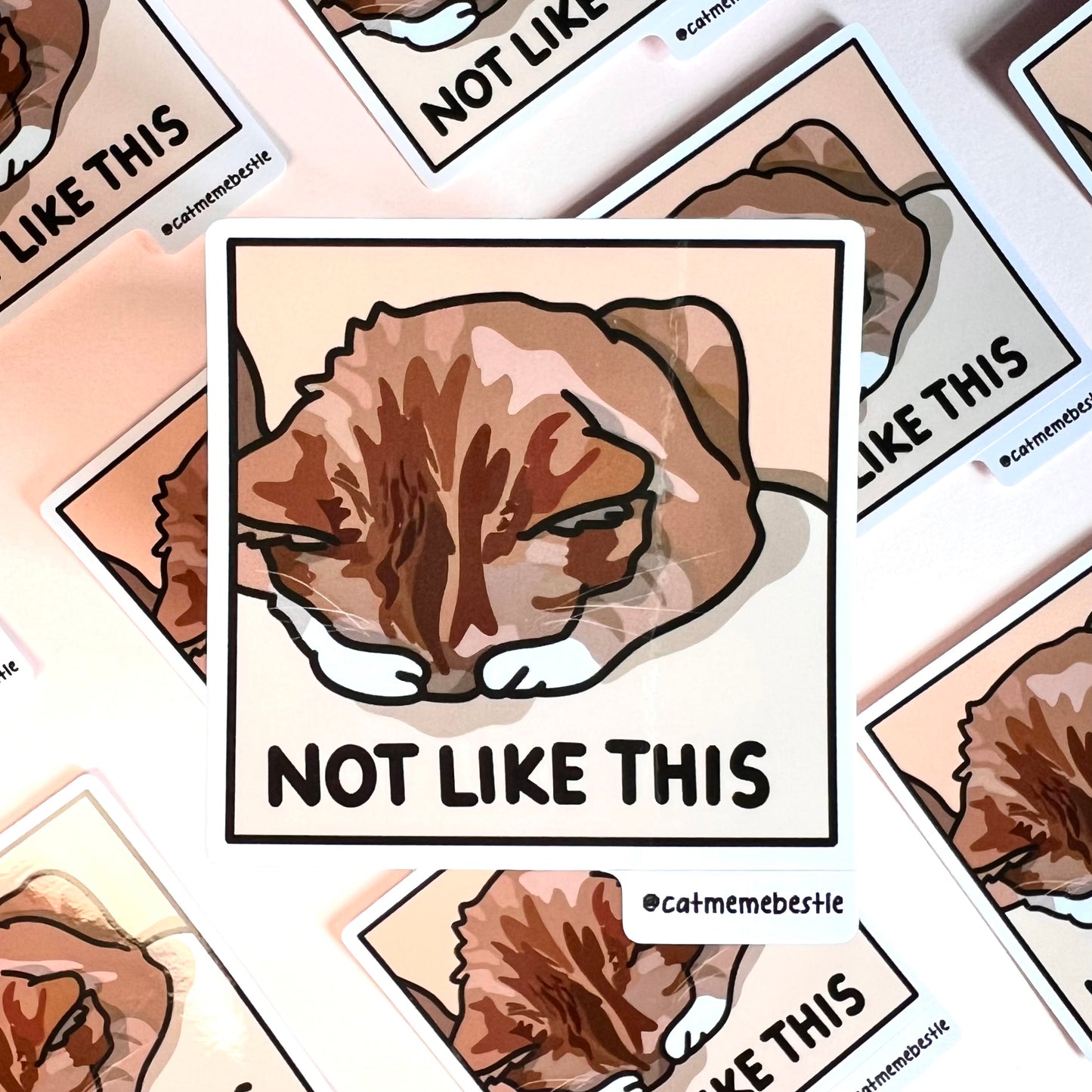 "not like this" sticker