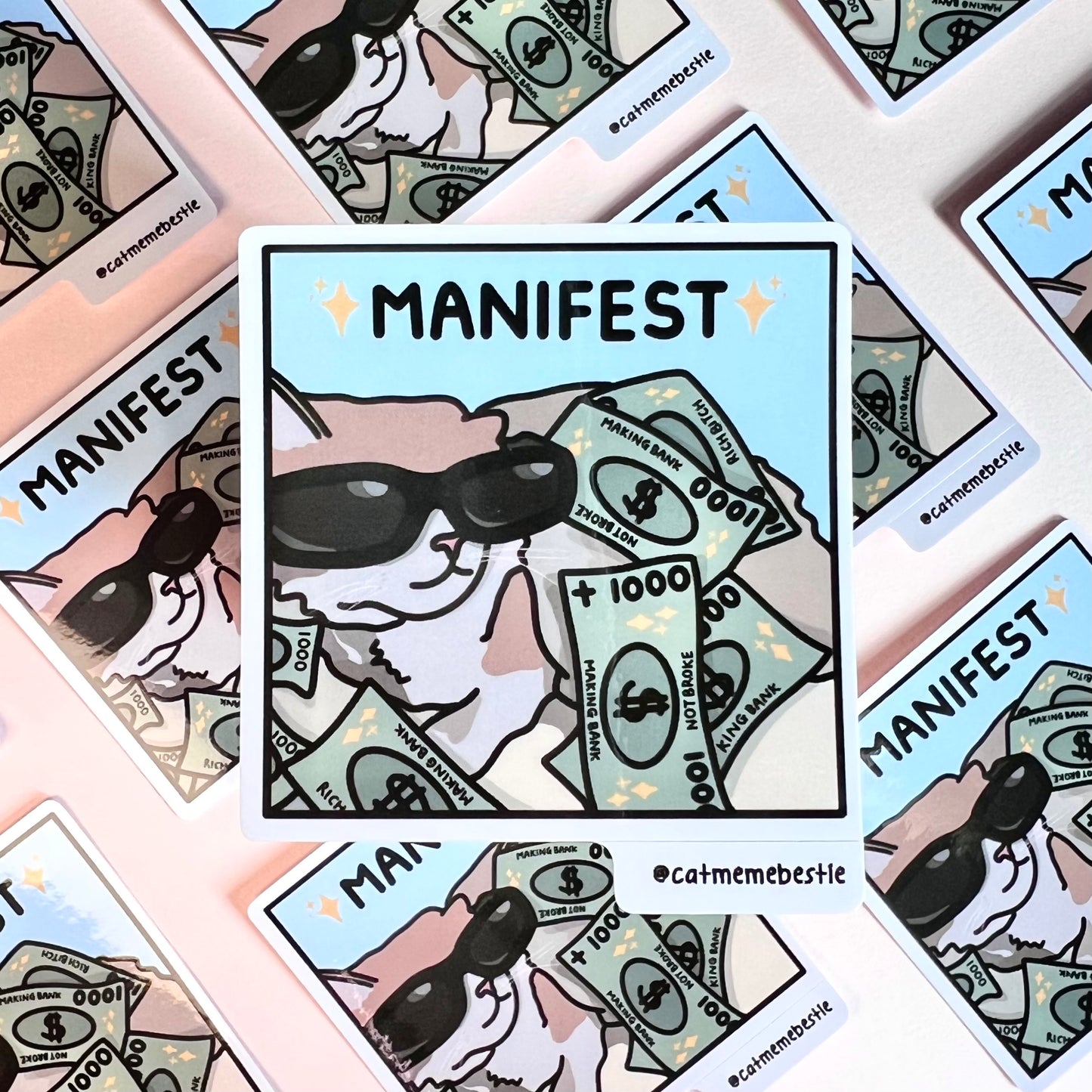 "manifest" sticker