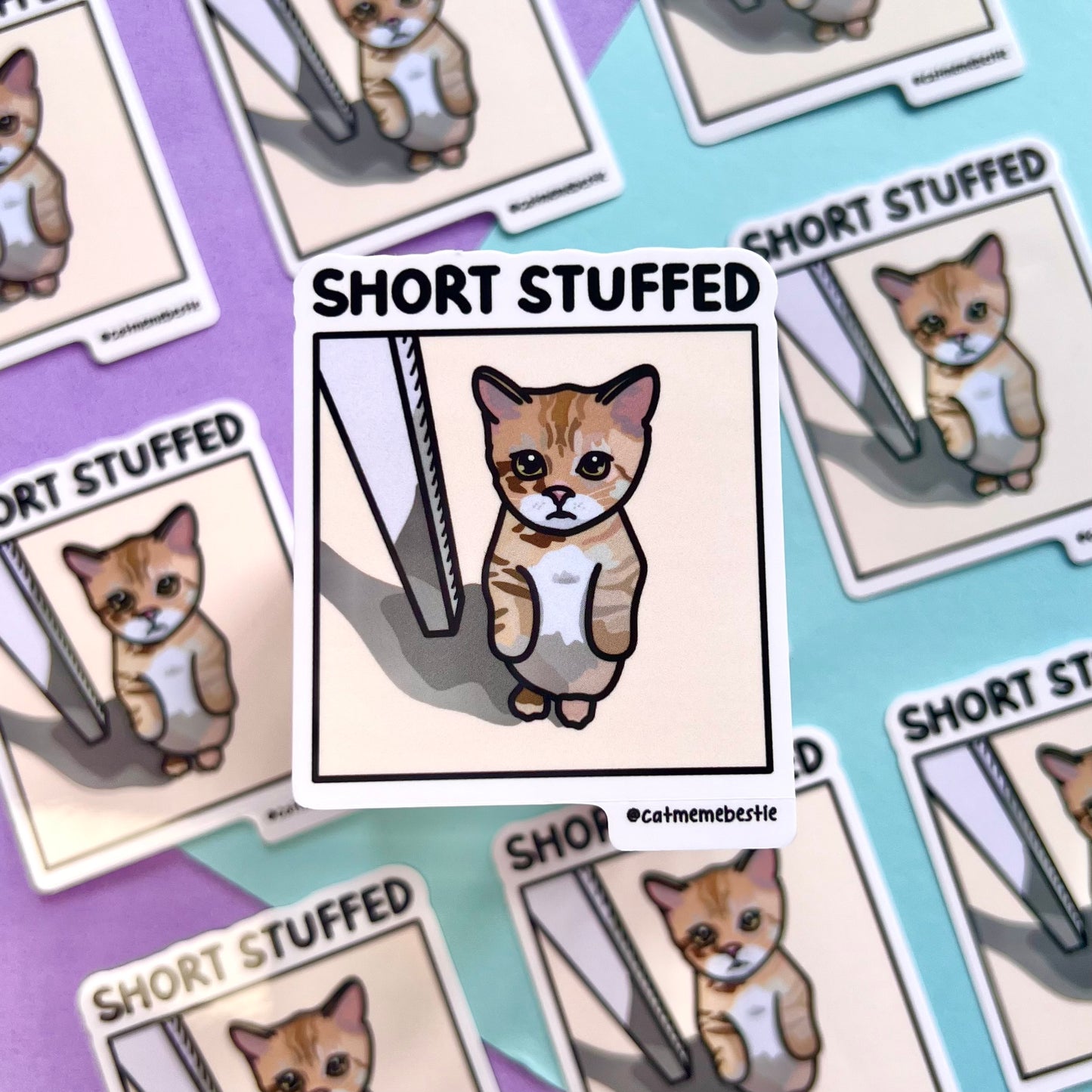 "short stuffed" sticker