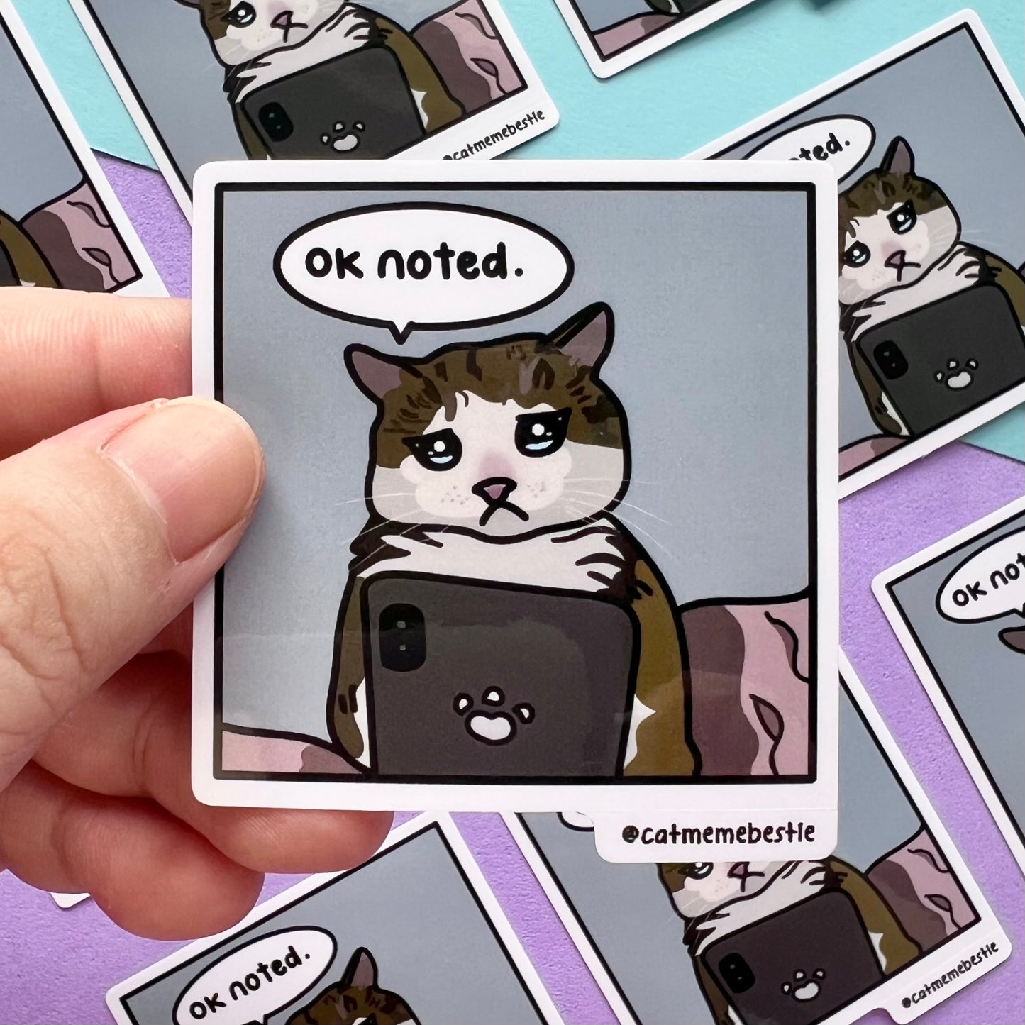 "ok noted" ver. 2 sticker