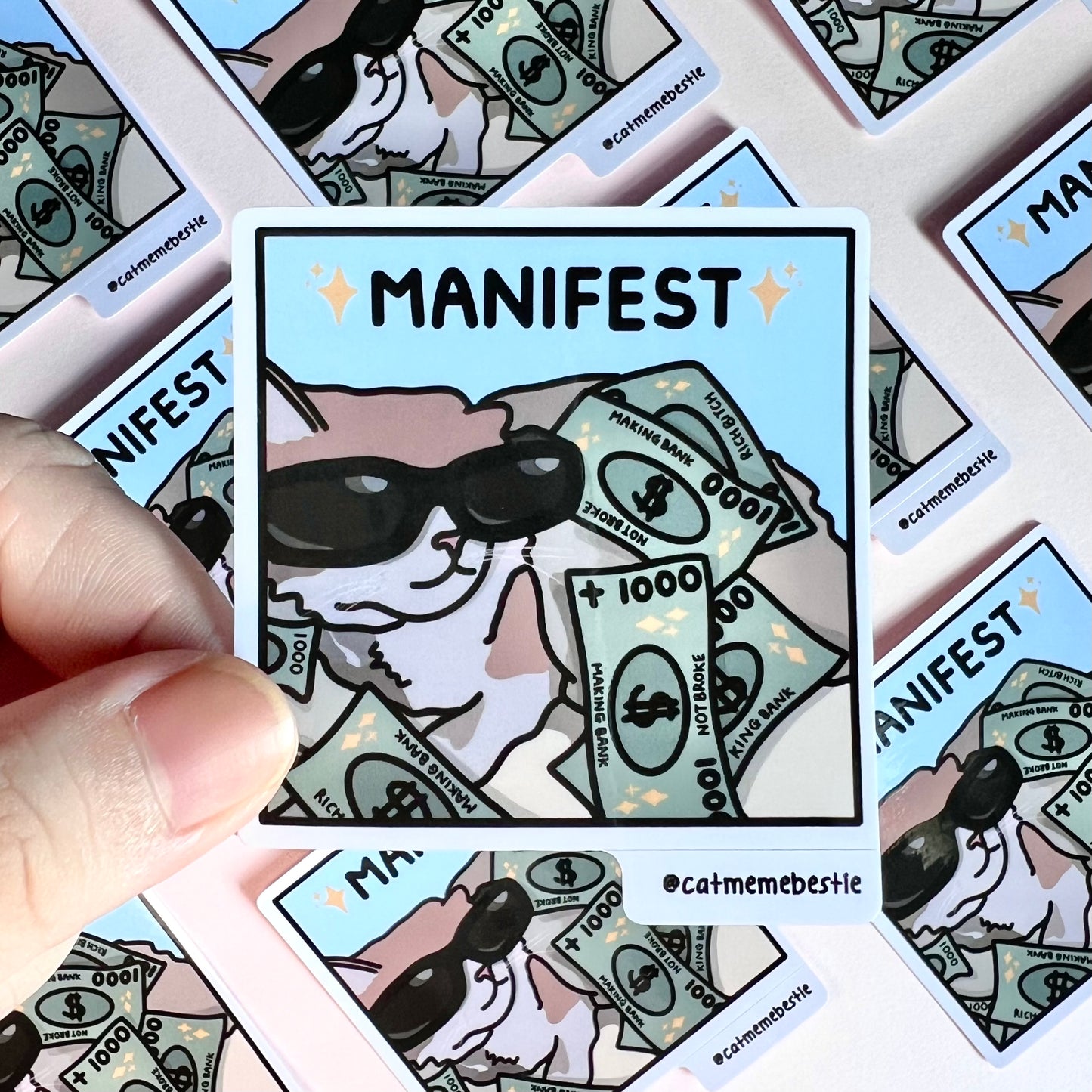 "manifest" sticker