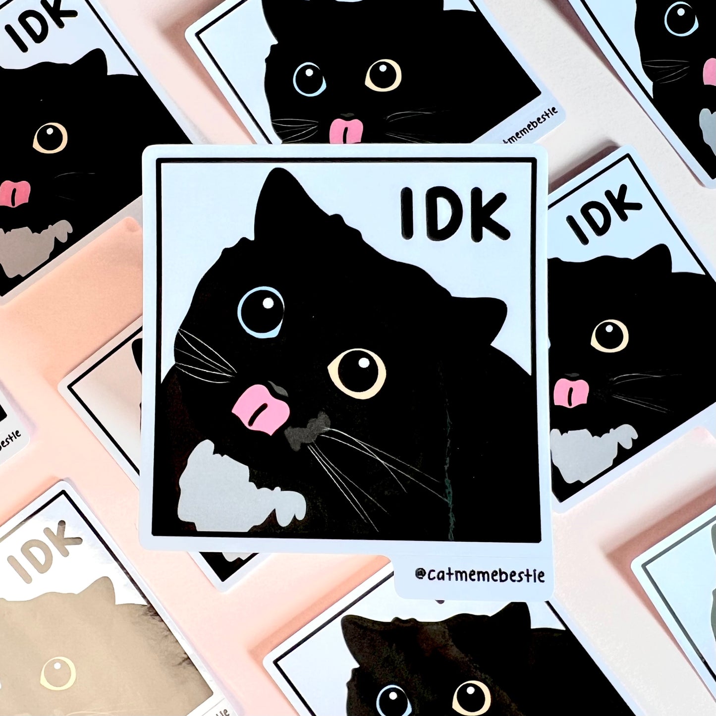 "idk" sticker