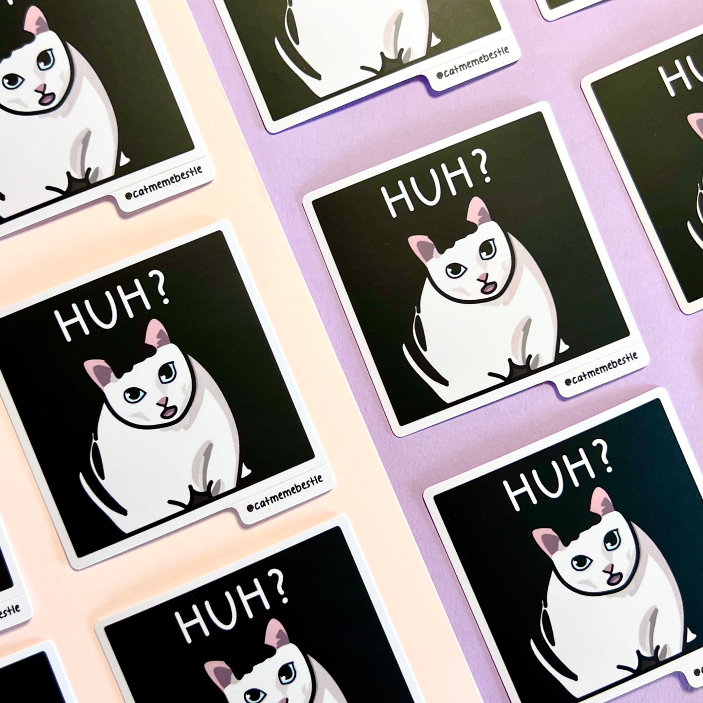 "huh" ver.2 sticker