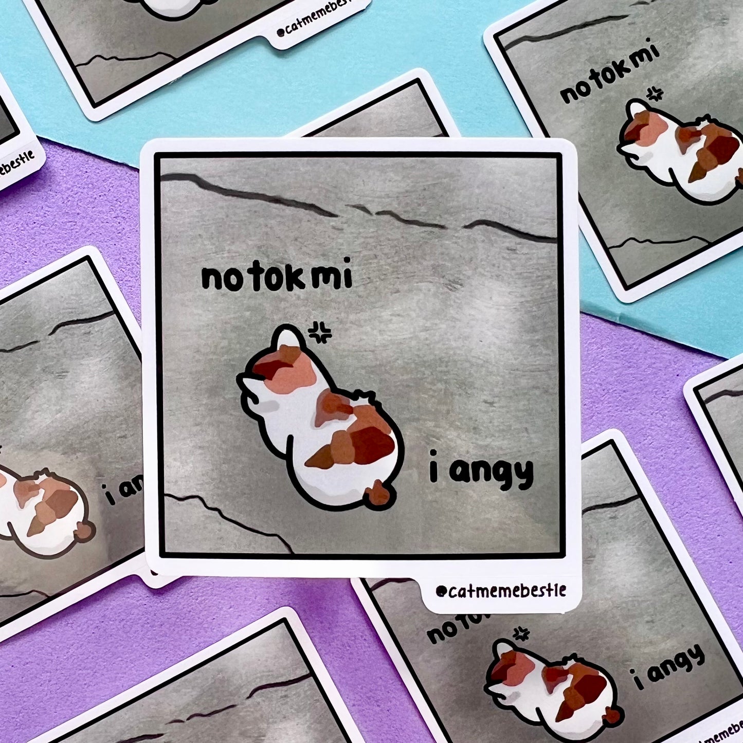 "no tok i angy" sticker