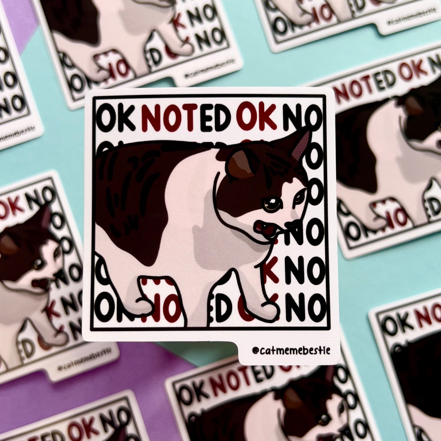 "ok noted" ver. 1 sticker