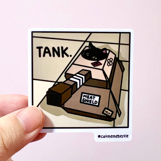 "tank" sticker