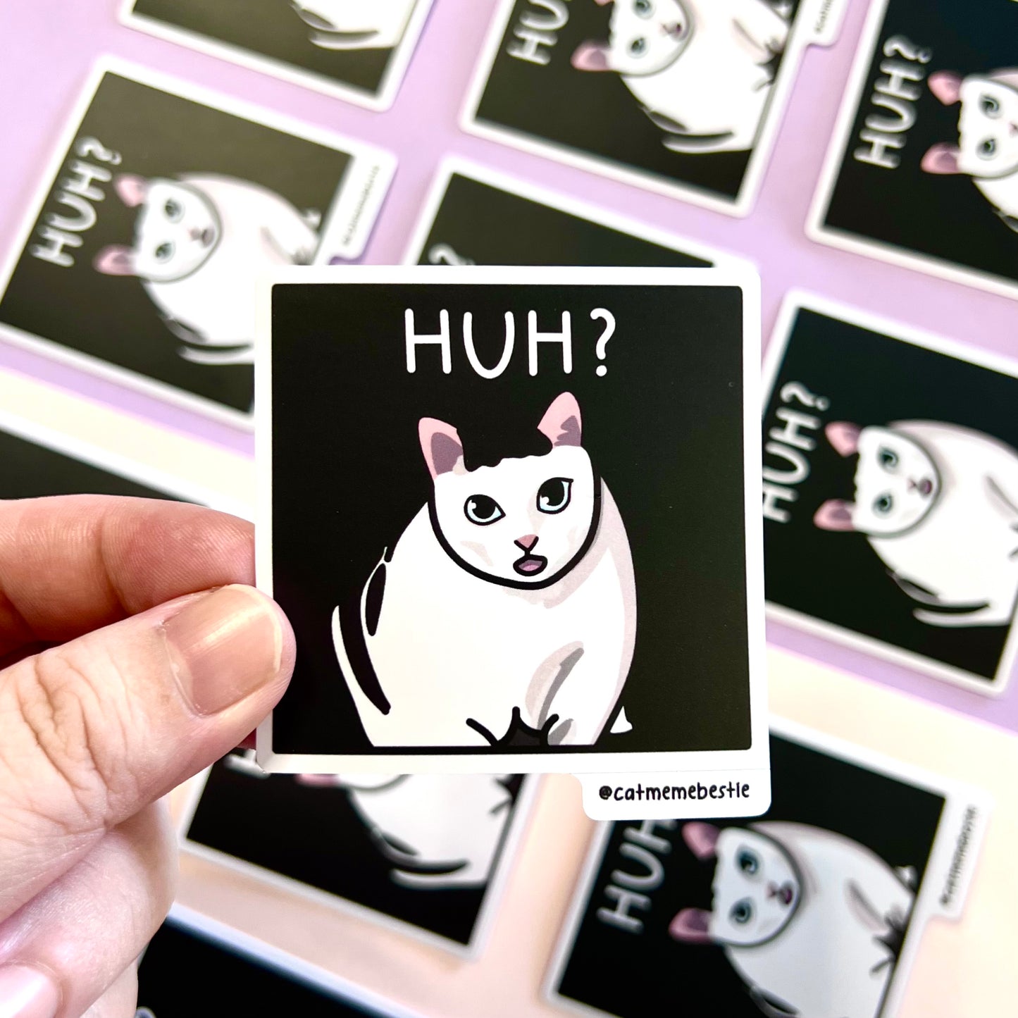 "huh" ver.2 sticker