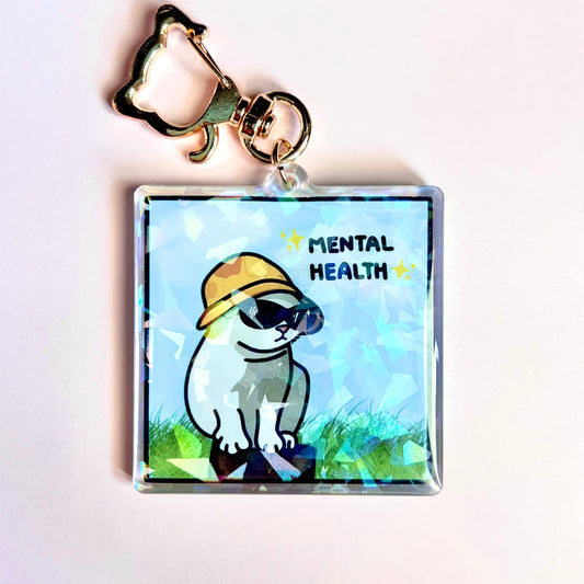 "mental health" keychain