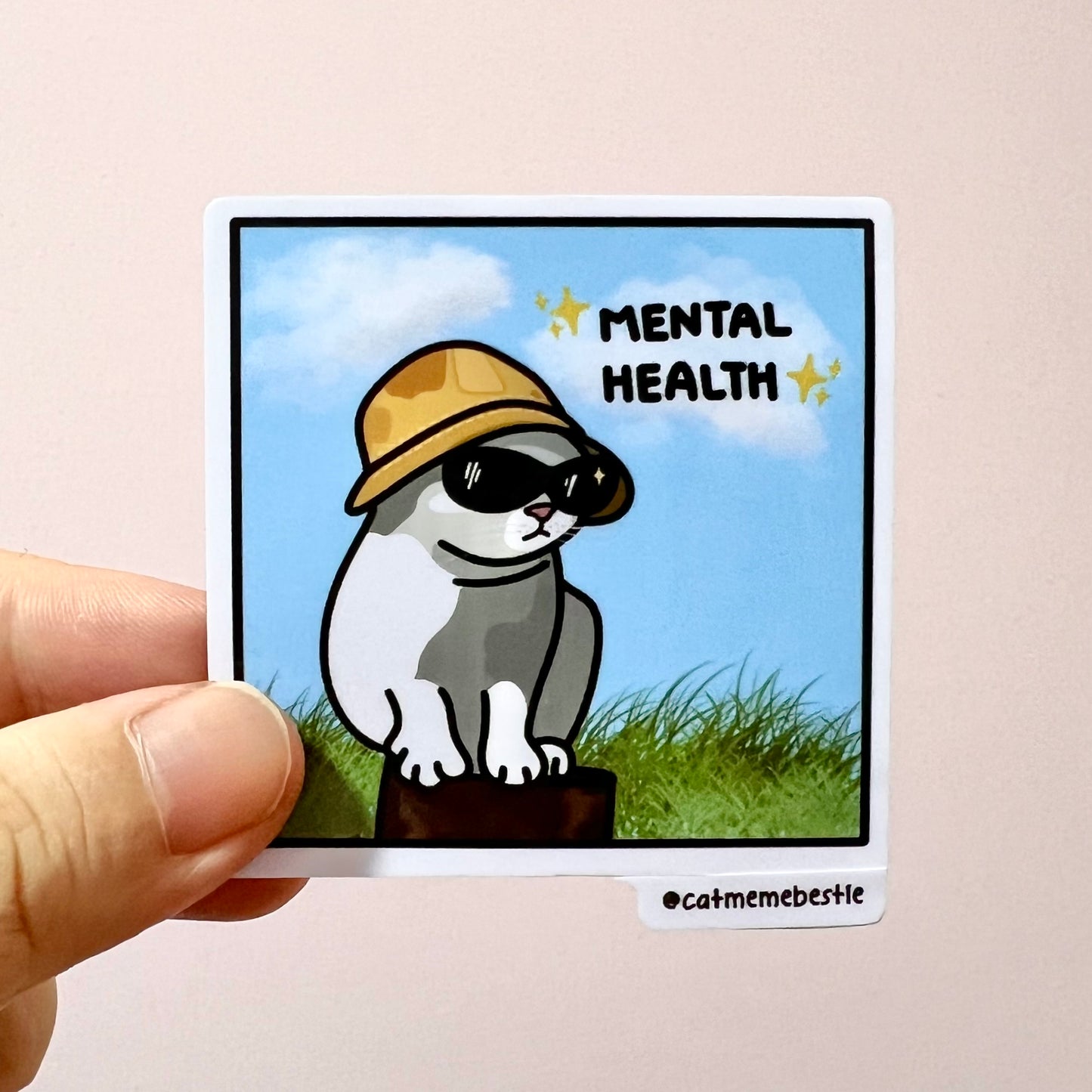 "mental health" sticker