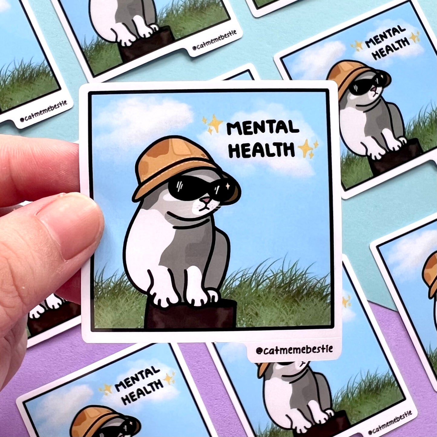 "mental health" sticker