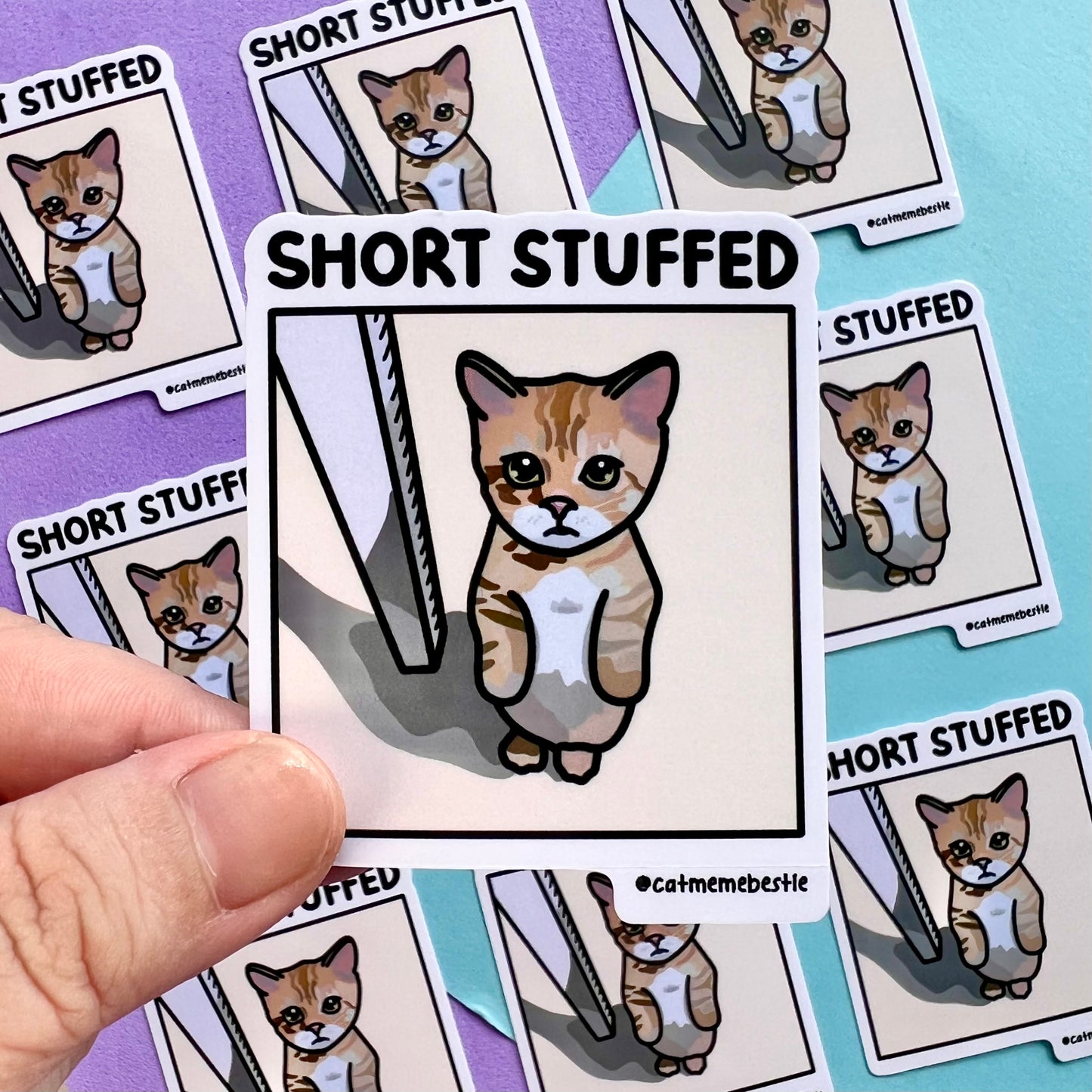 "short stuffed" sticker