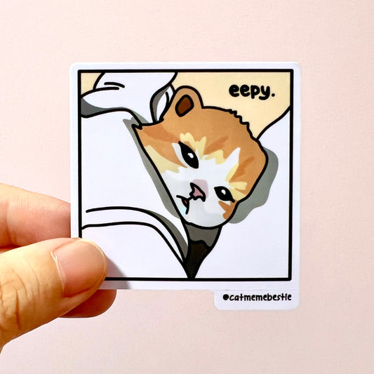 "eepy" sticker