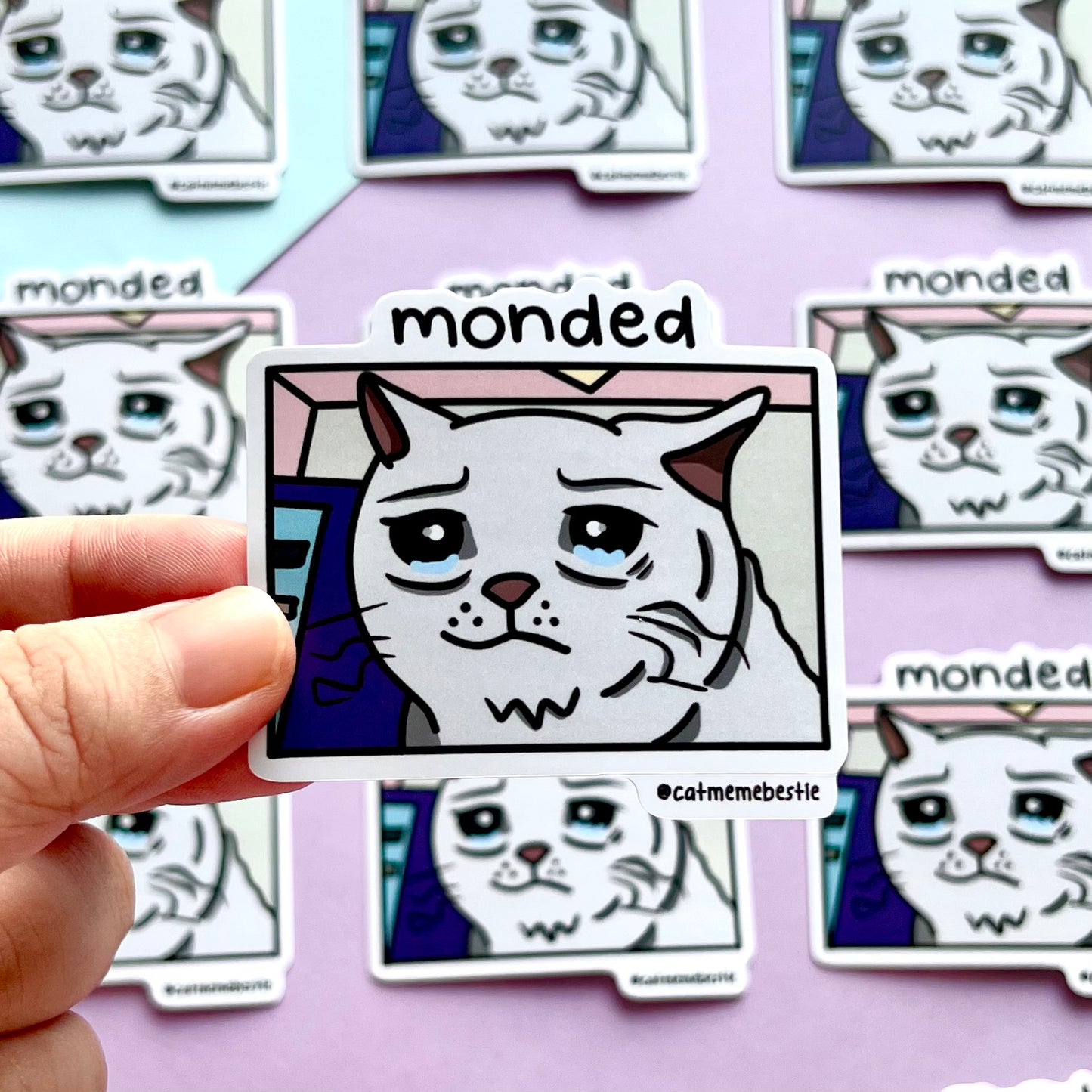 "monded" sticker