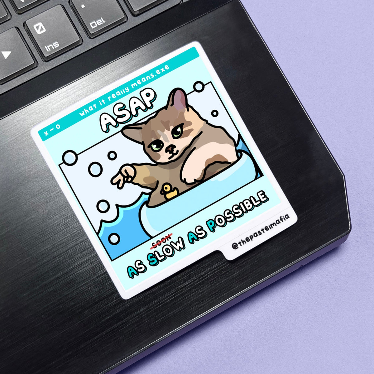 (limited) "ASAP" sticker