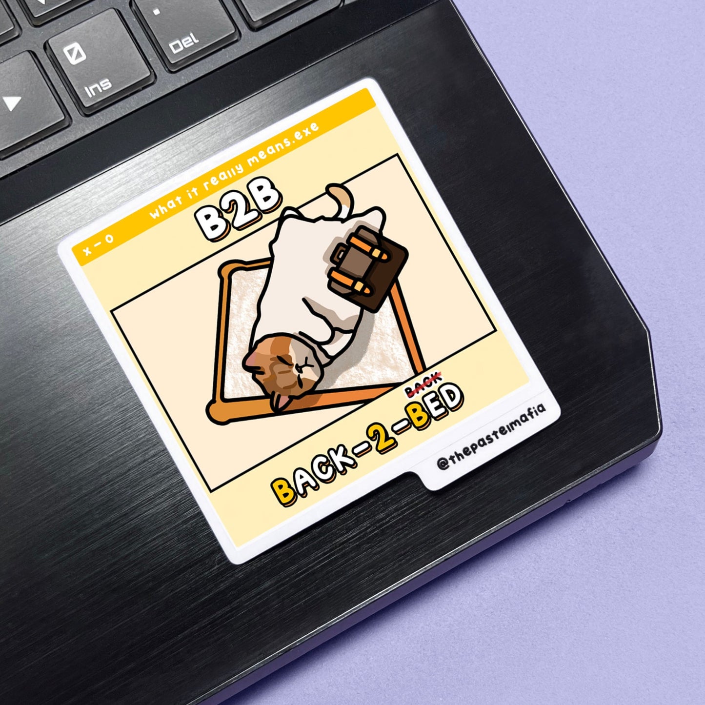 (limited) "B2B" sticker
