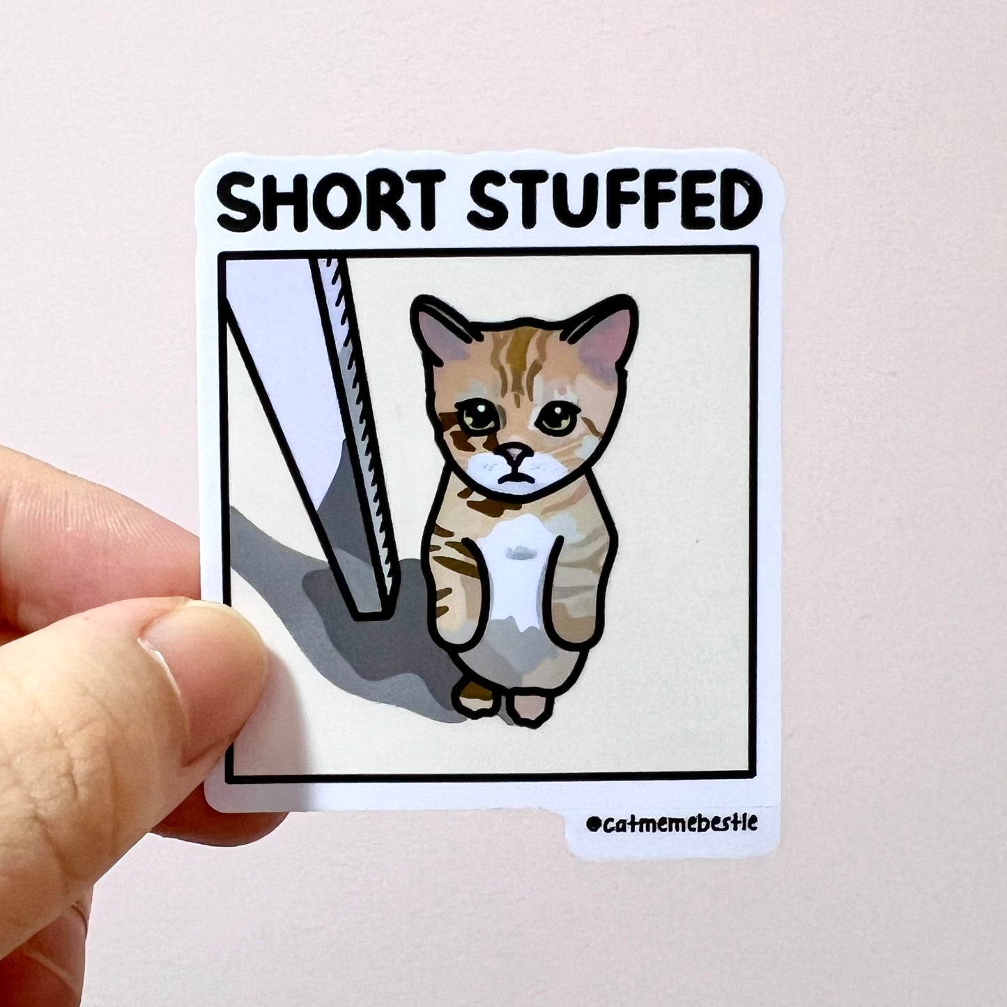 "short stuffed" sticker