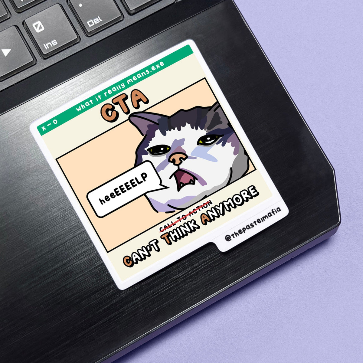 (limited) "CTA" sticker