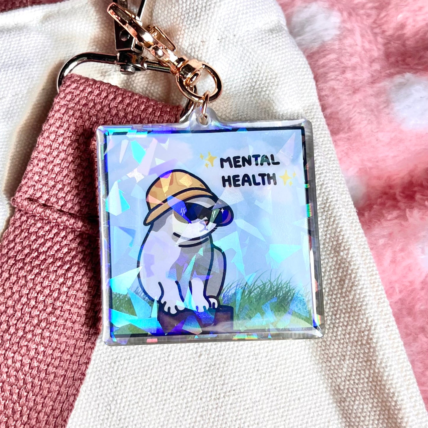 "mental health" keychain