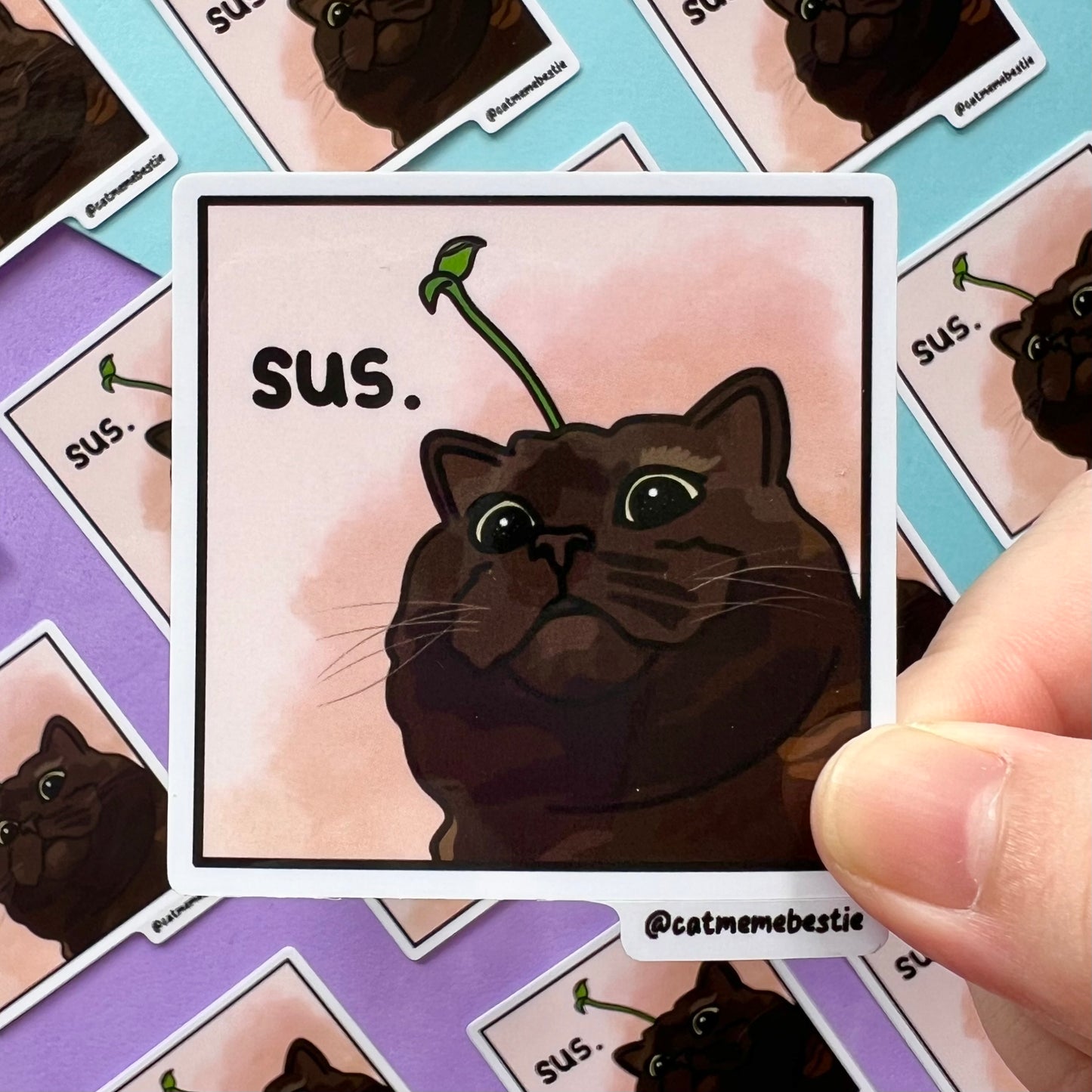 "sus" sticker