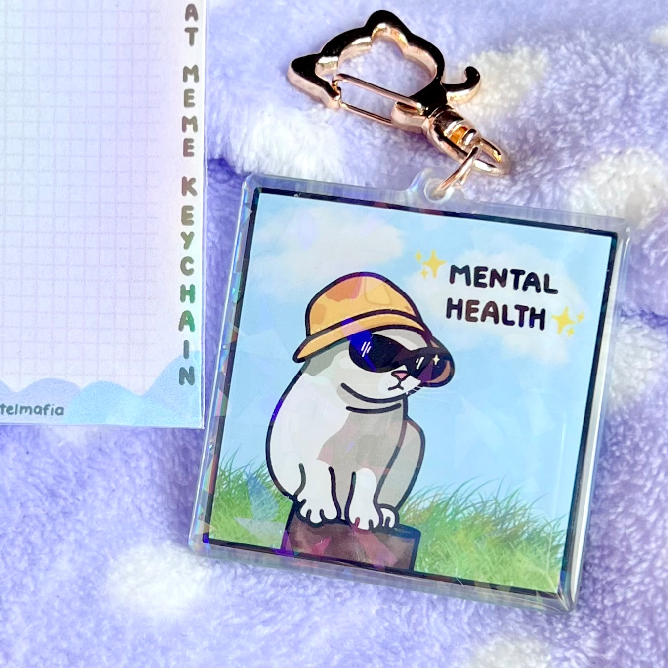 "mental health" keychain