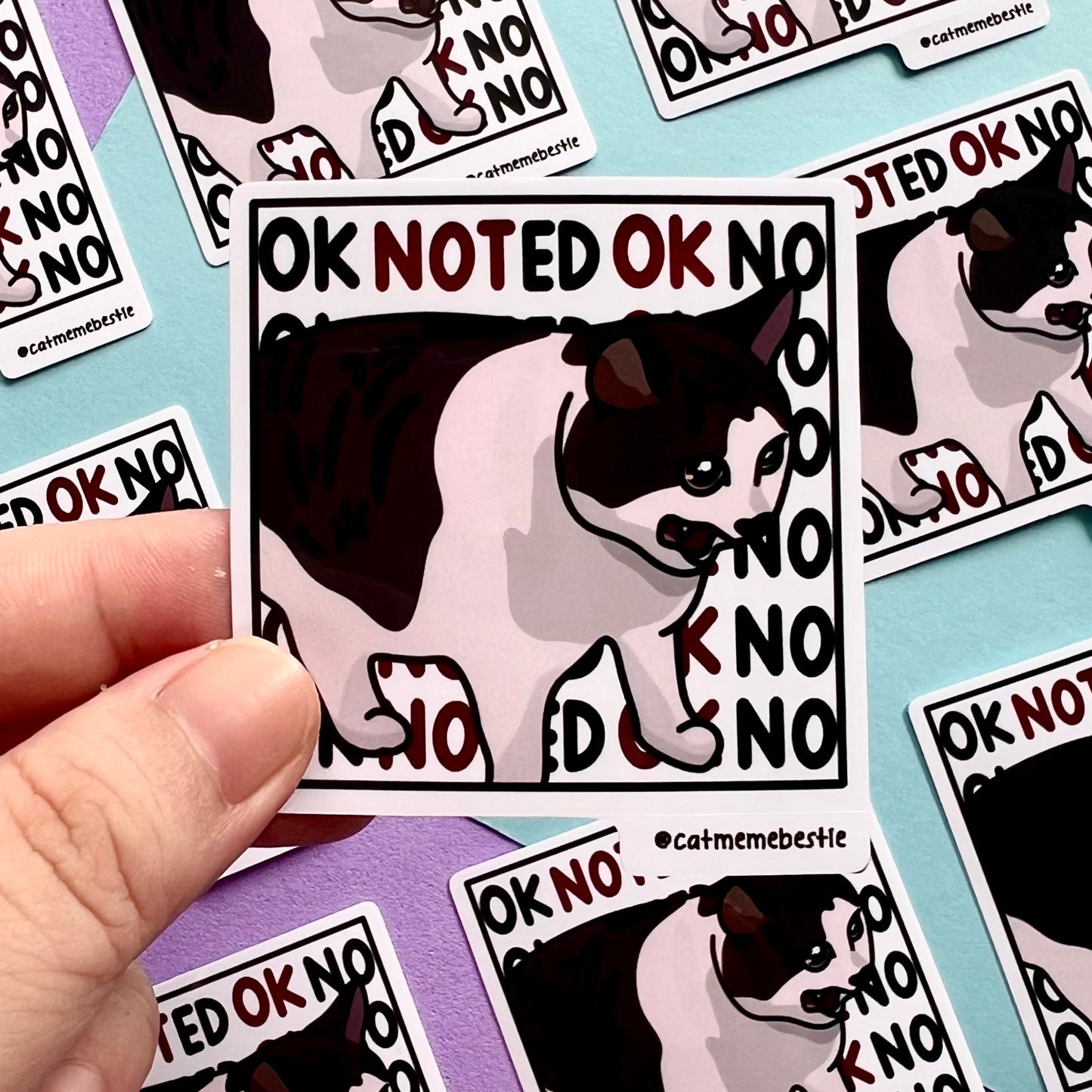 "ok noted" ver. 1 sticker