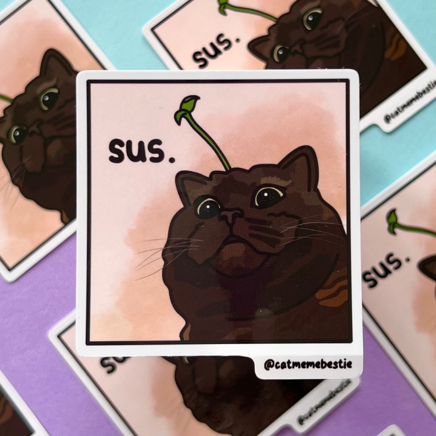 "sus" sticker