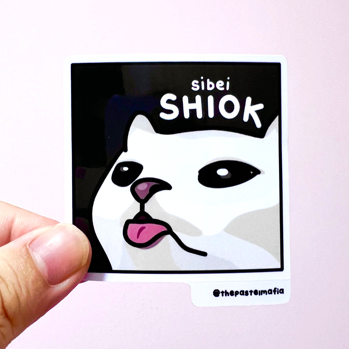 "sibei shiok" sticker