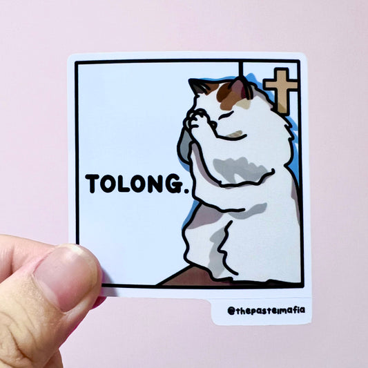 "tolong" sticker