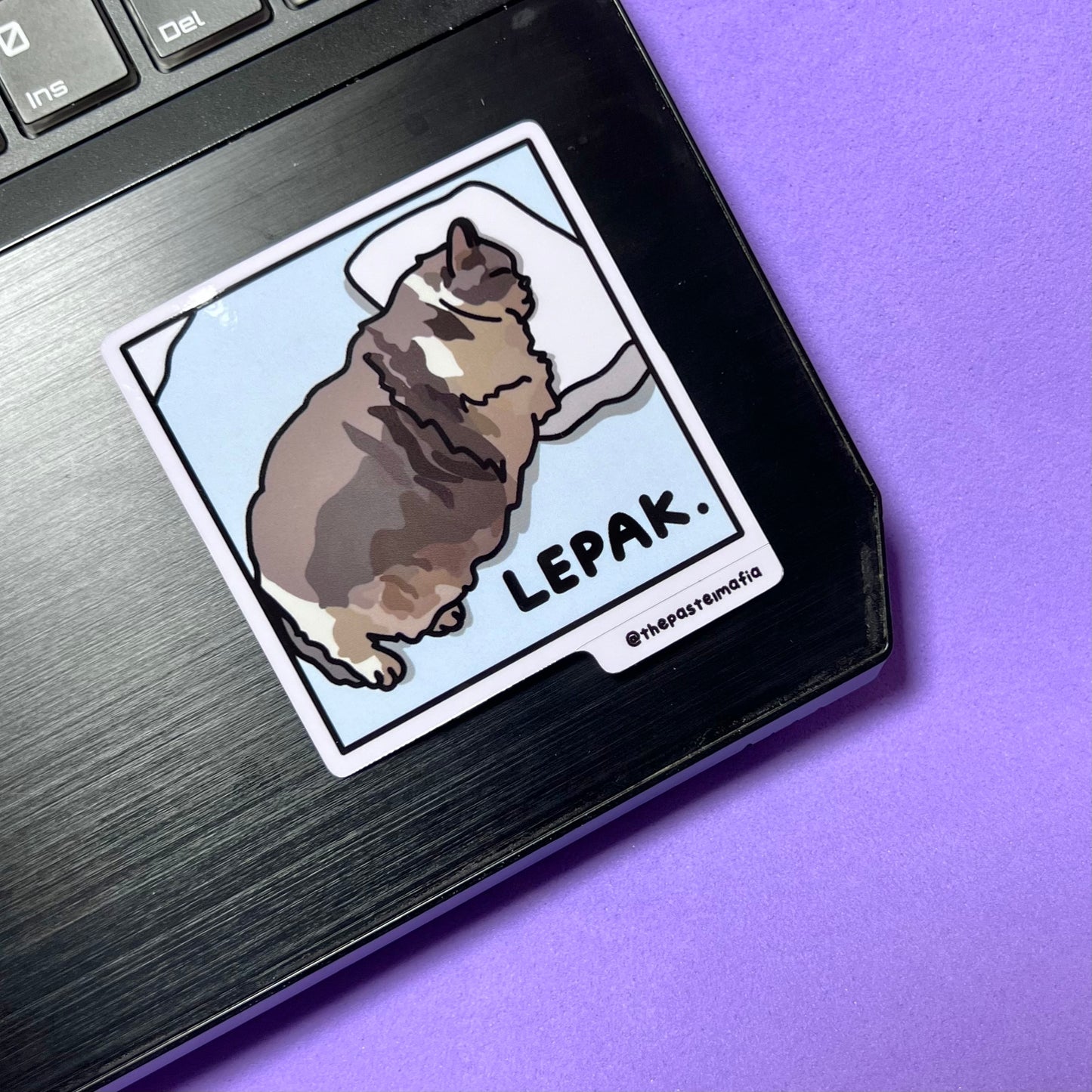 "lepak" sticker