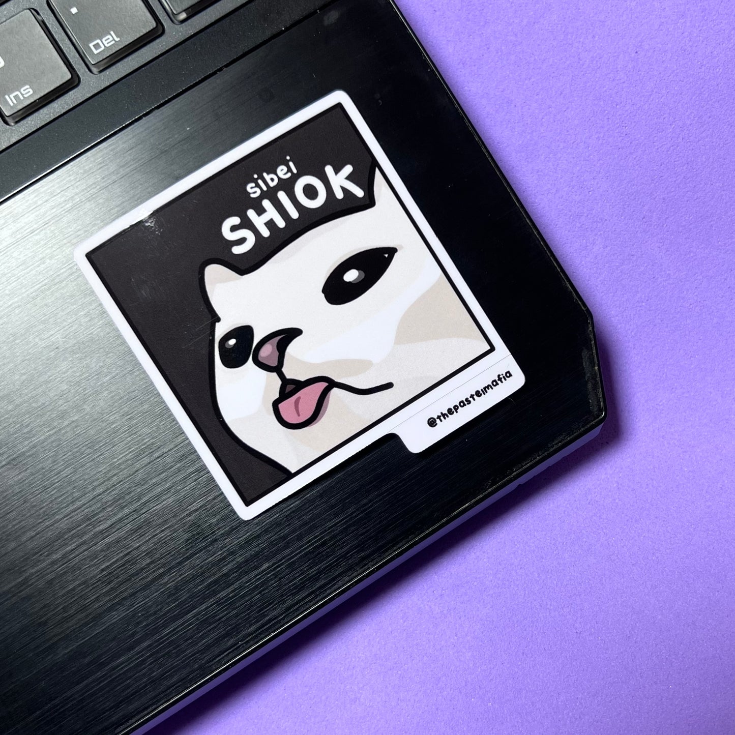 "sibei shiok" sticker