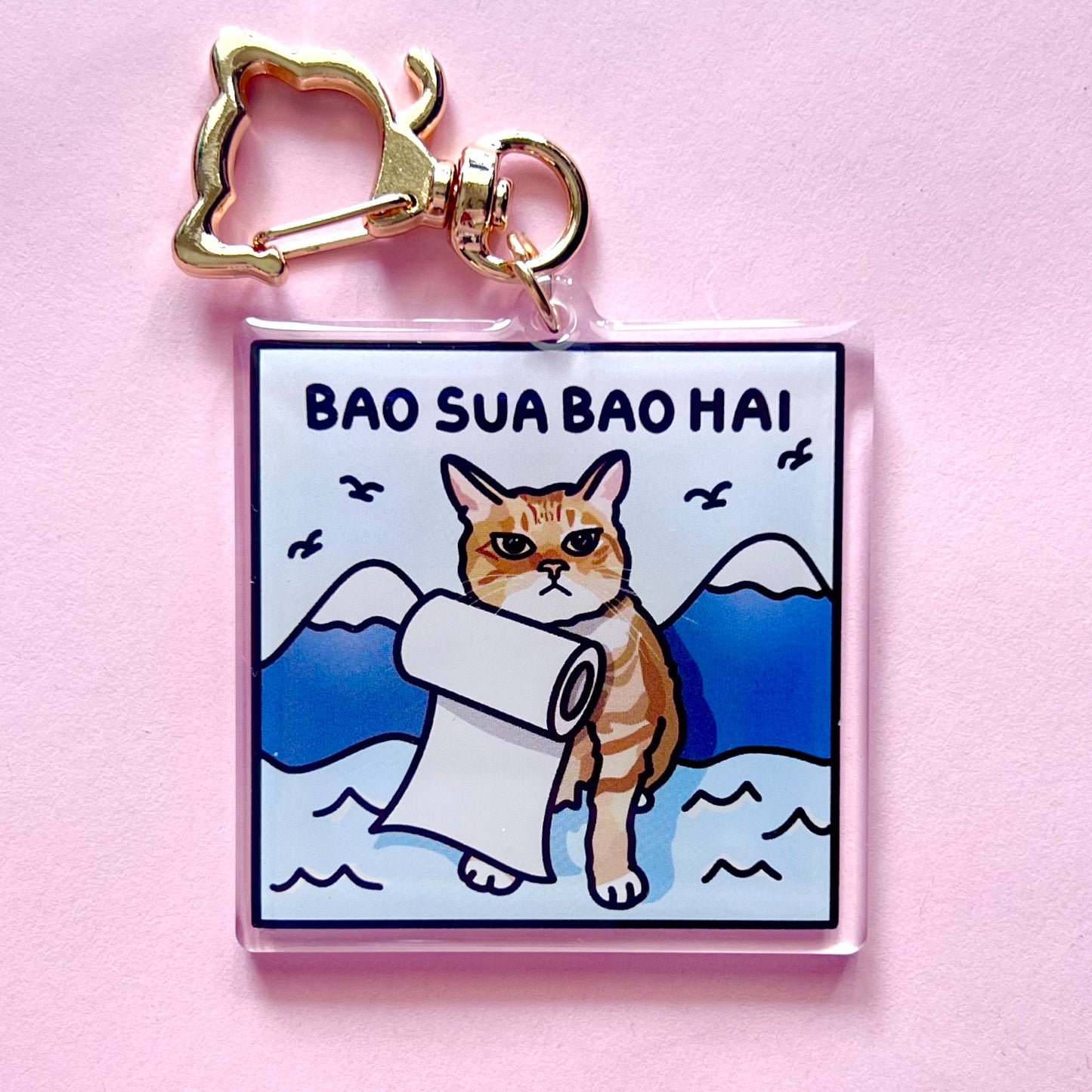 "bao sua bao hai" keychain