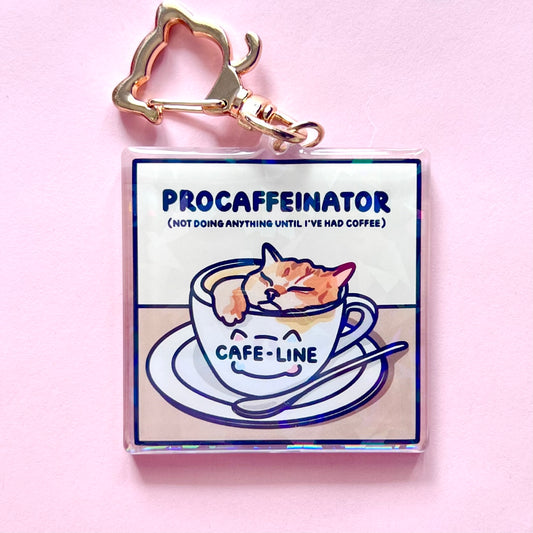 "procaffeinator" keychain