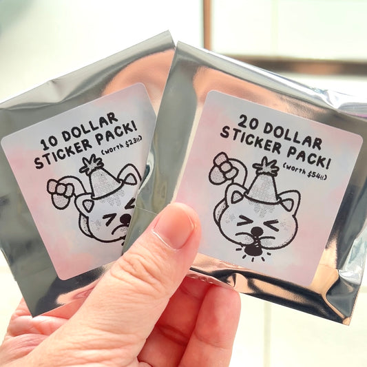 $20 mystery sticker pack