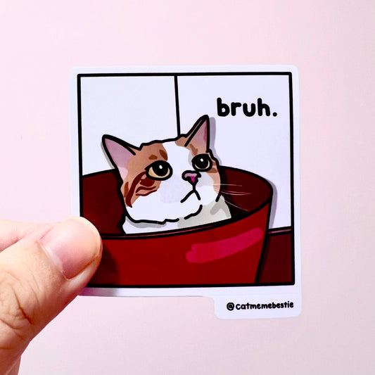 "bruh" sticker