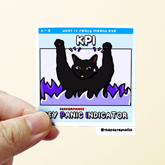 (limited) "KPI" sticker