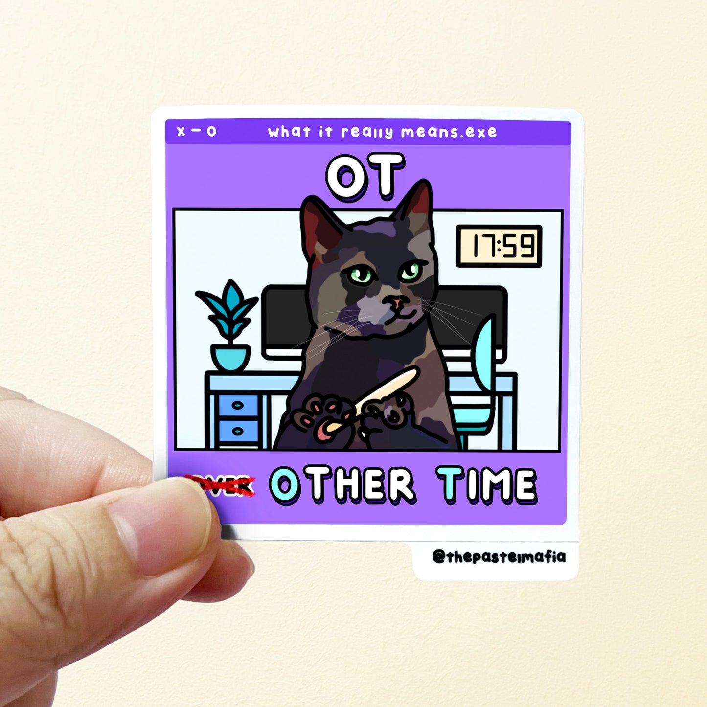 (limited) "OT" sticker